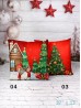 Holiday Print Cushion W/ Filler